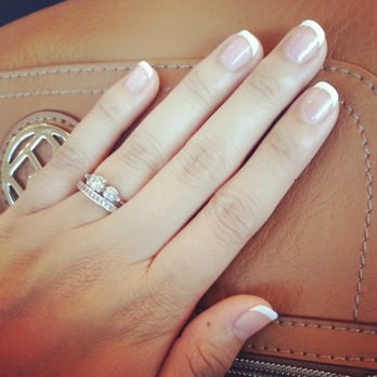 Poshe Nails & Spa - French Shellac- By: Tina (Nail technician) - Nail Salons Near Me - Richardson, Texas