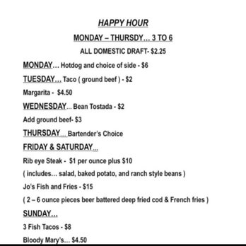 Airport Tavern - Menu - Dive Bars Near Me - Casa Grande, Arizona