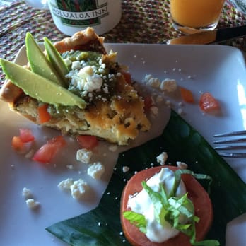 Holualoa Inn - Main course. Yum! All fresh ingredients used from the grounds. - Bed & Breakfast Near Me - Holualoa, Hawaii Holualoa Inn - Main course. Yum! All fresh ingredients used from the grounds. - Bed & Breakfast Near Me - Holualoa, Hawaii