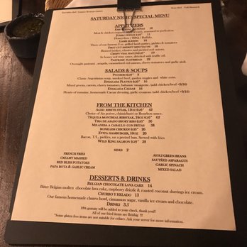 Evita Argentinian Steakhouse - Menu - Steakhouses Near Me - Chicago, Illinois Evita Argentinian Steakhouse - Menu - Steakhouses Near Me - Chicago, Illinois