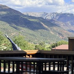 True Grit Cafe - Our view from the table. Just amazing!