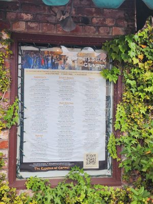 Menu photo 5 Carmel's Bistro Giovanni Carmel, CA