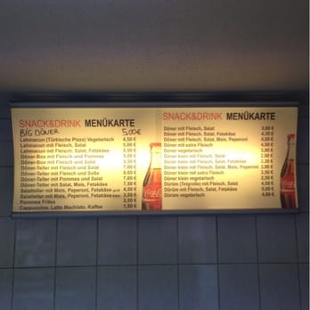 Döner - Menu - Turkish Near Me - Gerolzhofen, BY