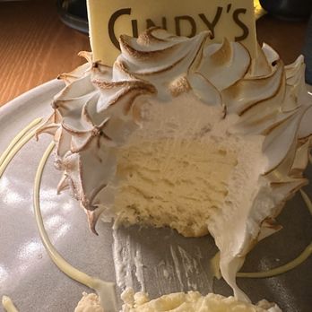 Cindy's Rooftop - Baked Alaska. - New American Near Me - Chicago, Illinois