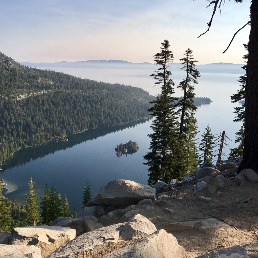 Bayview Trailhead-Bayview Campground - Morning stillness - Hiking Near Me - Twin Bridges, California Bayview Trailhead-Bayview Campground - Morning stillness - Hiking Near Me - Twin Bridges, California