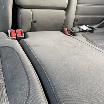Zipcar - The entire surface of the back seat was filled with stains - Car Rental Near Me Zipcar - The entire surface of the back seat was filled with stains - Car Rental Near Me