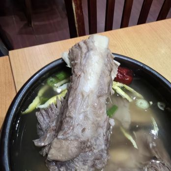 Yangji Gamjatang - Not much meat with the beef short rib soup - Soup Near Me - Los Angeles, California Yangji Gamjatang - Not much meat with the beef short rib soup - Soup Near Me - Los Angeles, California