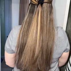 Salon Savvi - This was after I styled my hair.