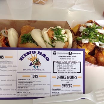 King Bao - Hogzilla, Firecracker Shrimp, Oh My Grouper, with Porky's Tatchos - Asian Fusion Near Me - Orlando, Florida King Bao - Hogzilla, Firecracker Shrimp, Oh My Grouper, with Porky's Tatchos - Asian Fusion Near Me - Orlando, Florida
