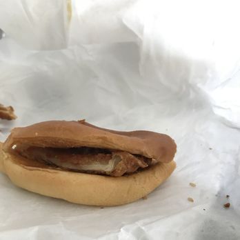 Burger King - a half eaten hot dog on a bun - Burgers Near Me - Wakefield, Rhode Island