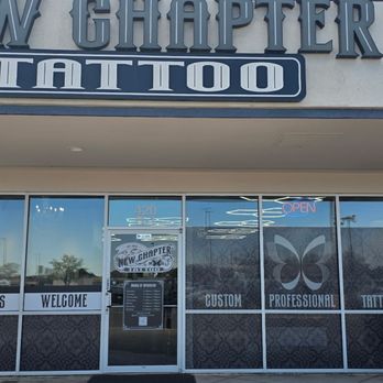 New Chapter Tattoo - Studio Front Building - Tattoo Near Me - Northglenn, Colorado New Chapter Tattoo - Studio Front Building - Tattoo Near Me - Northglenn, Colorado