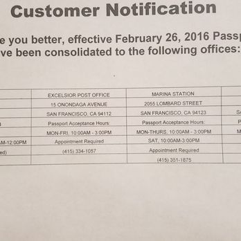 US Post Office - Passport offices. - Post Offices Near Me - San Francisco, California US Post Office - Passport offices. - Post Offices Near Me - San Francisco, California