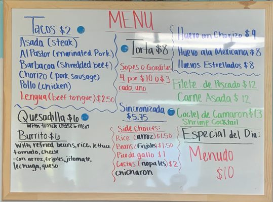 Menu photo 1 Taqueria Alexis Byhalia, MS Menu photo 1 Taqueria Alexis Byhalia, MS