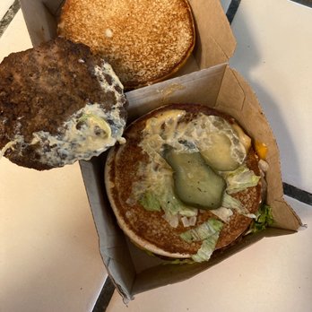 McDonald's - See the shadiness on the condiments? - Fast Food Near Me - San Jose, California