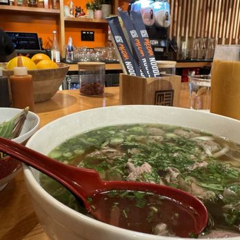 Mecha Noodle Bar - Pho Bo Vien 7/10 -- the taste was good and comforting, but the meat was lacking - Ramen Near Me - Washington, DC, District of Columbia Mecha Noodle Bar - Pho Bo Vien 7/10 -- the taste was good and comforting, but the meat was lacking - Ramen Near Me - Washington, DC, District of Columbia
