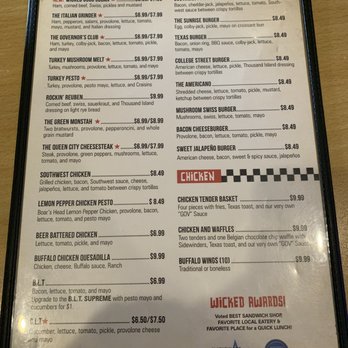 Wicked Good Sandwiches - Menu - Sandwiches Near Me - Clarksville, Tennessee Wicked Good Sandwiches - Menu - Sandwiches Near Me - Clarksville, Tennessee