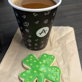 Andytown Coffee Roasters - St Patty's Day sugar cookie - Coffee Roasteries Near Me - San Francisco, California