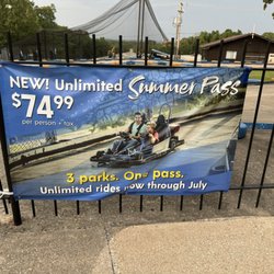 The Track Family Fun Parks Track 5 - $75 summer rate , got charged $100 with no explanation of this $75 summer price. Horrible customer service