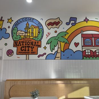 Barrio Donas - Mural - Donuts Near Me - National City, California
