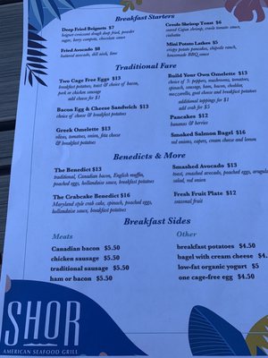 Menu photo 6 SHOR American Seafood Grill Clearwater, FL Menu photo 6 SHOR American Seafood Grill Clearwater, FL