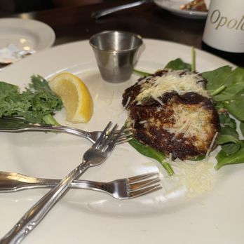 Catch Seafood Bar And Grill - Crab cakes - wow doesn't look like much but they were delicious - Seafood Near Me - Paso Robles, California Catch Seafood Bar And Grill - Crab cakes - wow doesn't look like much but they were delicious - Seafood Near Me - Paso Robles, California