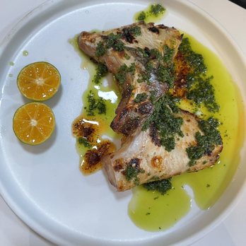 Yang’s Kitchen - Grilled Stripe Bass Collar - Asian Fusion Near Me - Alhambra, California Yang’s Kitchen - Grilled Stripe Bass Collar - Asian Fusion Near Me - Alhambra, California