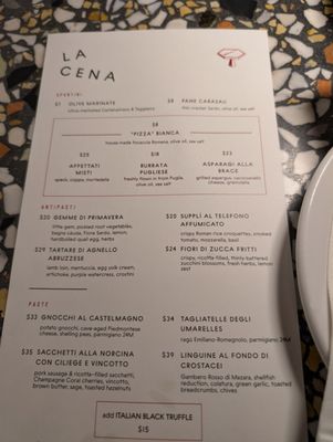 Menu photo 1 Manifattura Santa Barbara, CA Menu photo 1 Manifattura Santa Barbara, CA