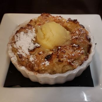 121 Artisan Bistro - White Chocolate Bread Pudding ($8) - Italian Near Me - Lake Charles, Louisiana