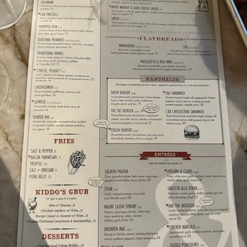 Crush & Brew - Menu - New American Near Me - Temecula, California