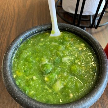 Tacos La Bala - Verde Salsa - Mexican Near Me - Houston, Texas