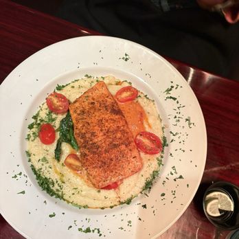 Piano Keys Restaurant & Lounge - Salmon and grits - Salad Near Me - Brandywine, Maryland