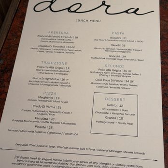 Dora Ristorante - Lunch Menu 12.28.2025 - Italian Near Me - La Jolla, California Dora Ristorante - Lunch Menu 12.28.2025 - Italian Near Me - La Jolla, California