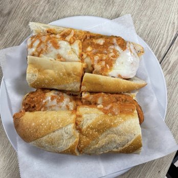 Joe's Meat Market - Chicken Parmesan Sandwich with vodka sauce - Meat Shops Near Me - South Bound Brook, New Jersey