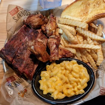 Sonny's BBQ - Ribs, wings, fries, garlic toast, Mac and cheese. - Barbeque Near Me - Bushnell, Florida Sonny's BBQ - Ribs, wings, fries, garlic toast, Mac and cheese. - Barbeque Near Me - Bushnell, Florida