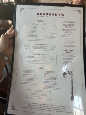 Menu photo 1 Beaumont's Chicago, IL Menu photo 1 Beaumont's Chicago, IL