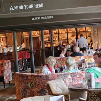 Old Warehouse Restaurant - Dining area, cushy seating! - Modern European Near Me - Tullamore, OY Old Warehouse Restaurant - Dining area, cushy seating! - Modern European Near Me - Tullamore, OY