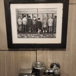 The Pie Pizzeria - Underground - Bathroom art