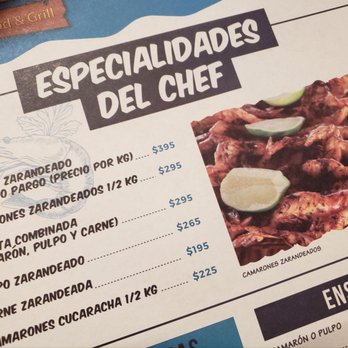 La Cevichería - Had the Camarones Zarandeados, 295 Pesos or about $15.94 US at today's exchange rate. - Seafood Near Me - Puerto Vallarta, JAL La Cevichería - Had the Camarones Zarandeados, 295 Pesos or about $15.94 US at today's exchange rate. - Seafood Near Me - Puerto Vallarta, JAL