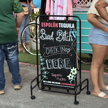 Taquero Mucho - Check in sign was so cute - Mexican Near Me - Austin, Texas Taquero Mucho - Check in sign was so cute - Mexican Near Me - Austin, Texas