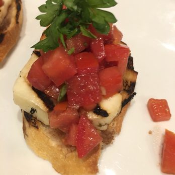 Mazi - Halloumi bruschetta - New American Near Me - Washington, DC, District of Columbia