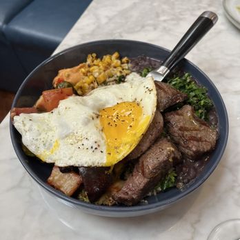 Bossa Nova Brazilian Cuisine - Steak bowl with egg - Brazilian Near Me - West Hollywood, California Bossa Nova Brazilian Cuisine - Steak bowl with egg - Brazilian Near Me - West Hollywood, California
