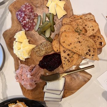 Le Cochon Wine Bar and Bistro - 5 choice meat and cheese plate - Wine Bars Near Me - Geneva, Illinois Le Cochon Wine Bar and Bistro - 5 choice meat and cheese plate - Wine Bars Near Me - Geneva, Illinois