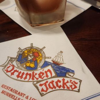 Drunken Jack's Restaurant & Lounge - Cute drink napkin - Bars Near Me - Murrells Inlet, South Carolina Drunken Jack's Restaurant & Lounge - Cute drink napkin - Bars Near Me - Murrells Inlet, South Carolina