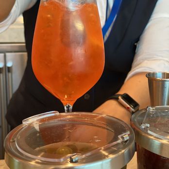 The Centurion Lounge - The perfect aperol does exist - Airport Lounges Near Me - Jamaica, New York