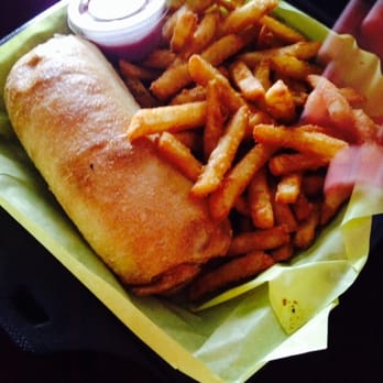 Z Bar & Grill - Grilled Tilapia Sandwich with Fries - Bars Near Me - St Robert, Missouri