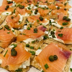 Delectable Fusions - Smoked salmon bites