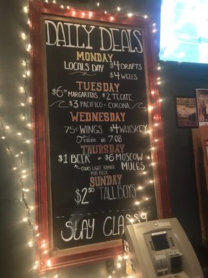 Menu photo 1 JC's Bar & Grill Bend, OR