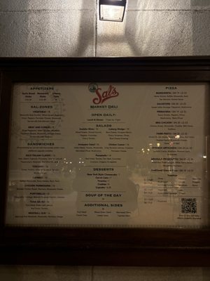 Menu photo 2 Sal's Market Deli Orlando, FL Menu photo 2 Sal's Market Deli Orlando, FL