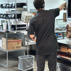 Burger King - aggressive employee at Burger King. I want everyone to be aware and ENTER with CAUTION