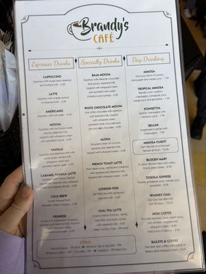 Menu photo 1 Brandy's Cafe Flagstaff, AZ